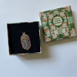 Bookish Box July 2024 Literary Leadlight Bookmark